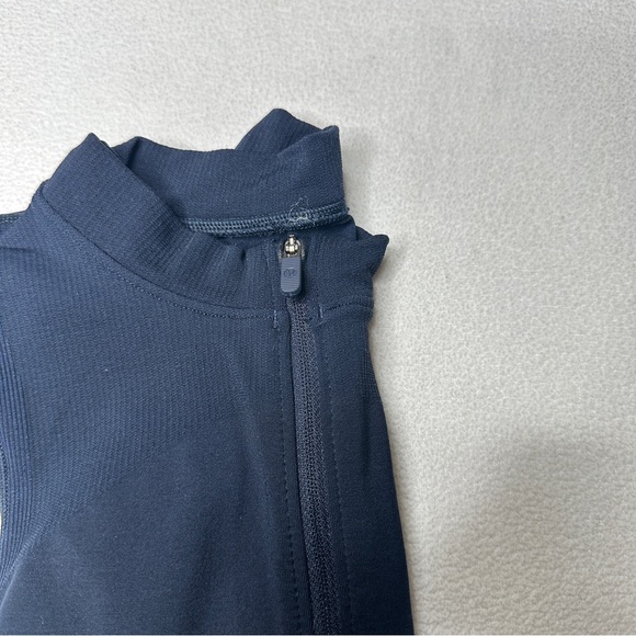 Lululemon Seamless Half-Zip Training Tank • Navy Blue - Picture 12 of 14